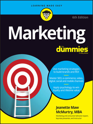 cover image of Marketing For Dummies